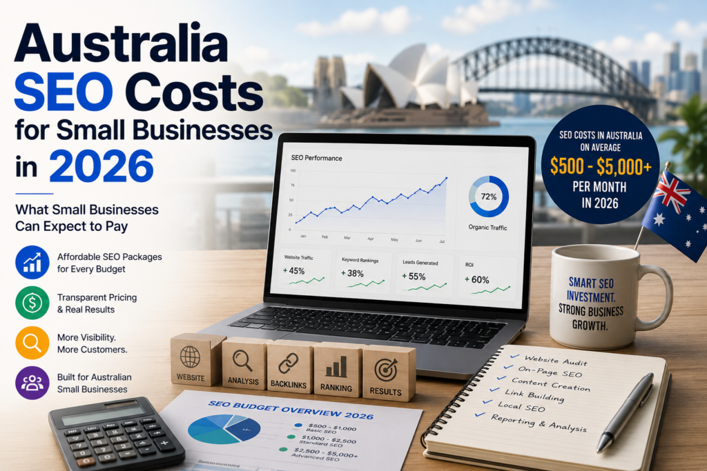 Australia SEO Costs for Small Businesses in 2026