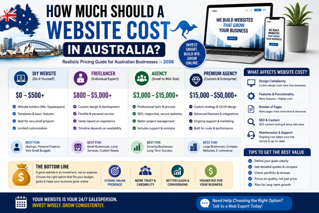 How Much Should a Website Cost in Australia