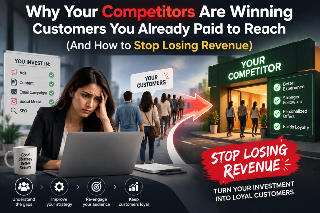 Why Your Competitors Are Winning Customers You Already Paid to Reach (And How to Stop Losing Revenue)