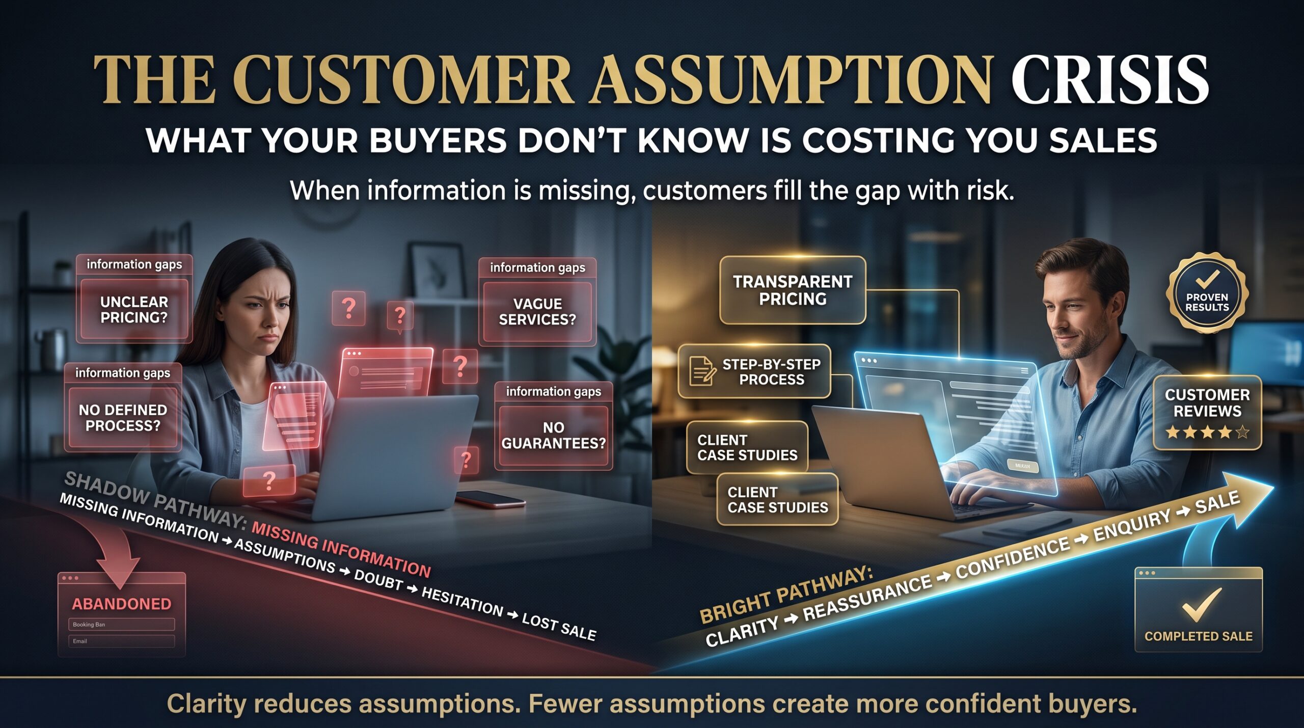 customer assumption crisis
